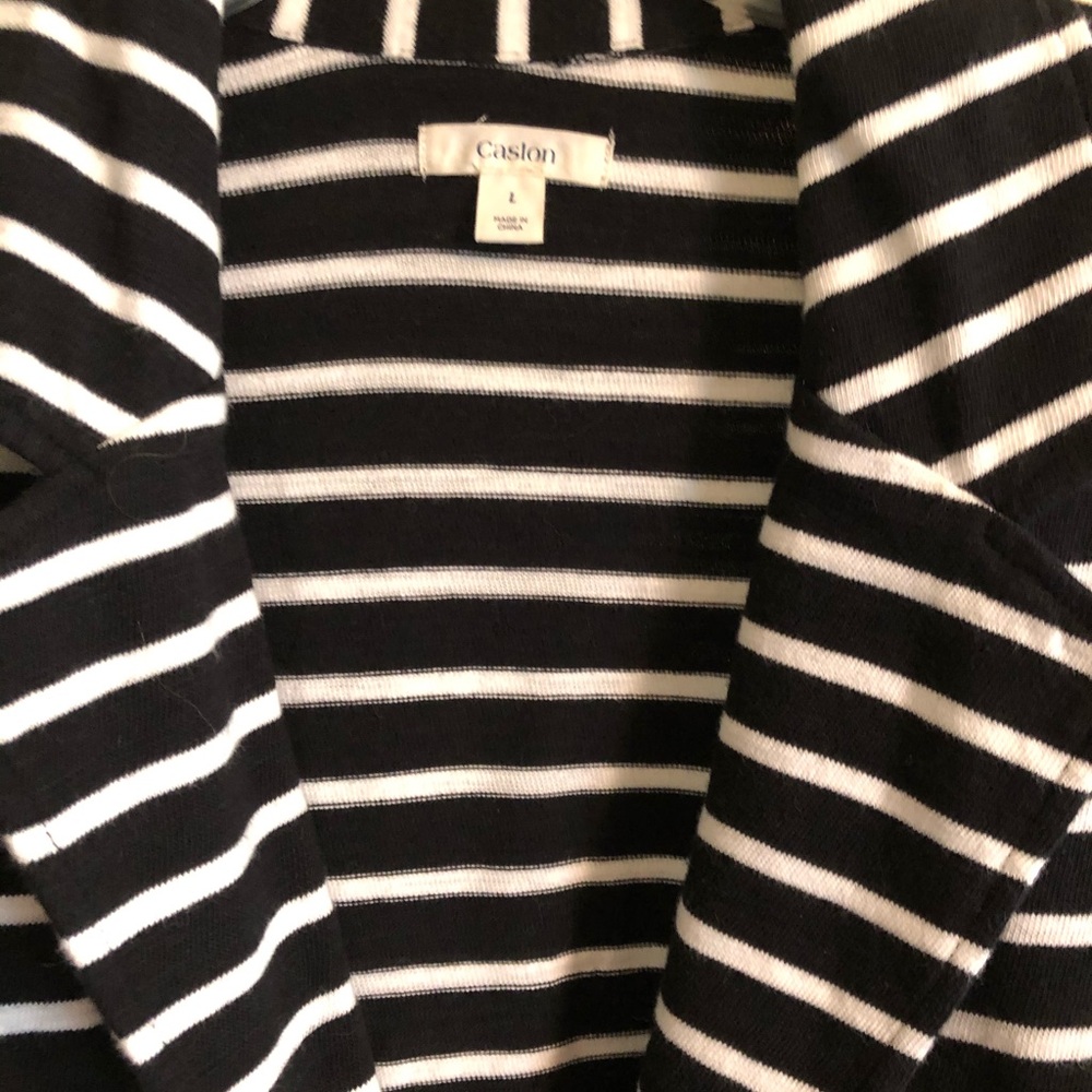 Caslon striped jacket size L - Picture 4 of 6